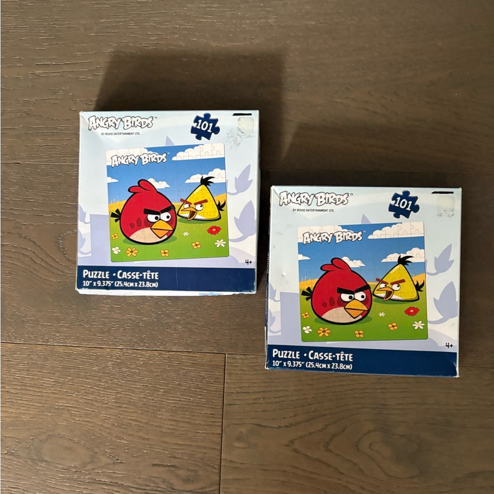Angry birds kids puzzles new sealed